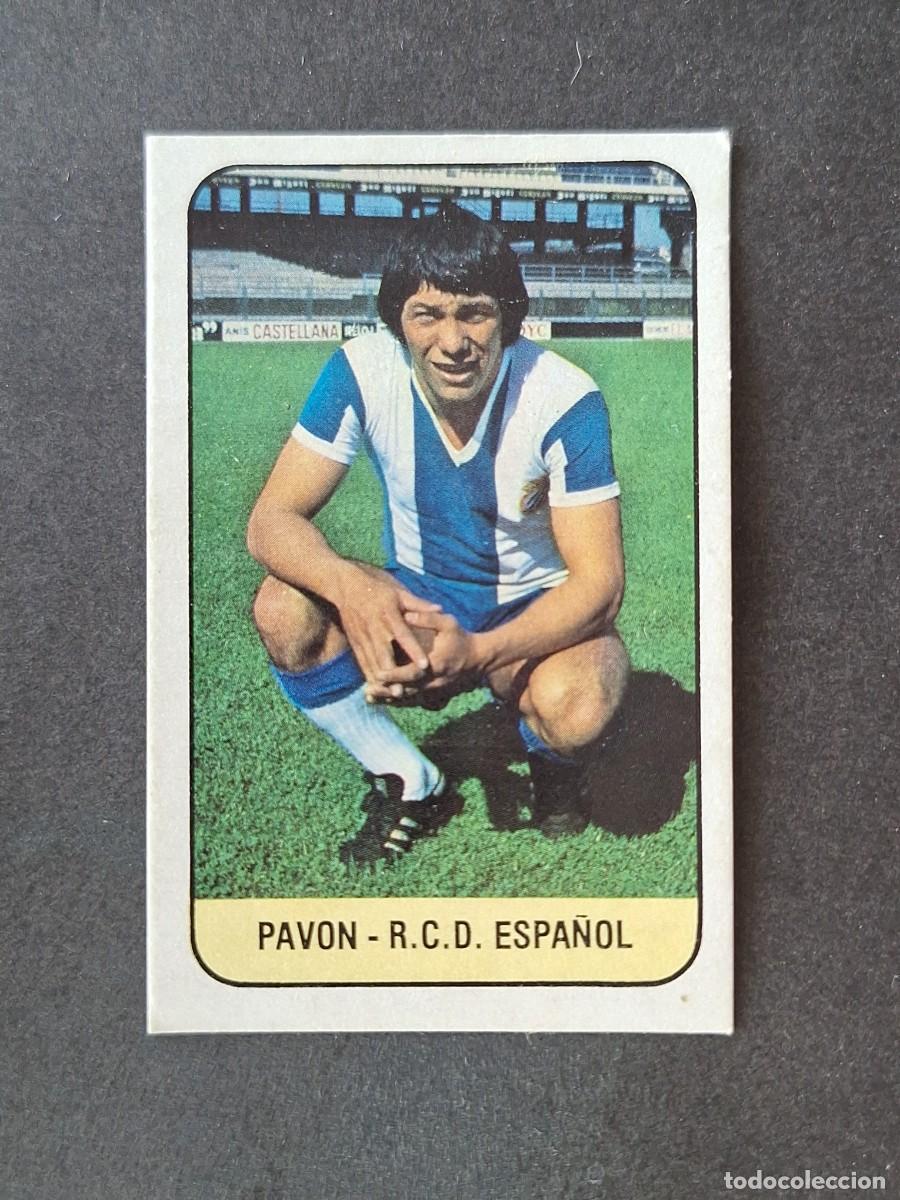 Cromos de f&uacute;tbol: L3 PAVON R. C. D. ESPA&Ntilde;OL FICHAJE 12 LIGA ESTE 1978 1979 78 79 DESPEGADO RECUPERADO