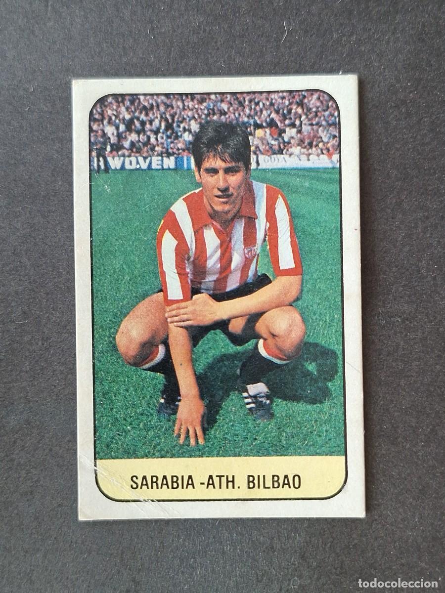 Cromos de f&uacute;tbol: L3 SARABIA ATHLETIC CLUB DE BILBAO FICHAJE 15 LIGA ESTE 1978 1979 78 79 DESPEGADO RECUPERADO