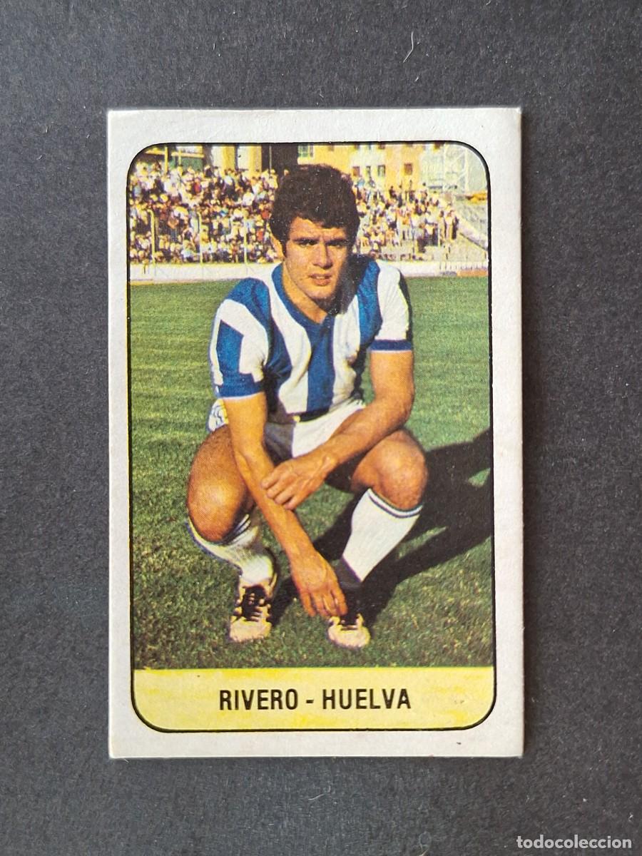 Cromos de f&uacute;tbol: L3 RIVERO RECREATIVO DE HUELVA FICHAJE 19 LIGA ESTE 1978 1979 78 79 DESPEGADO RECUPERADO