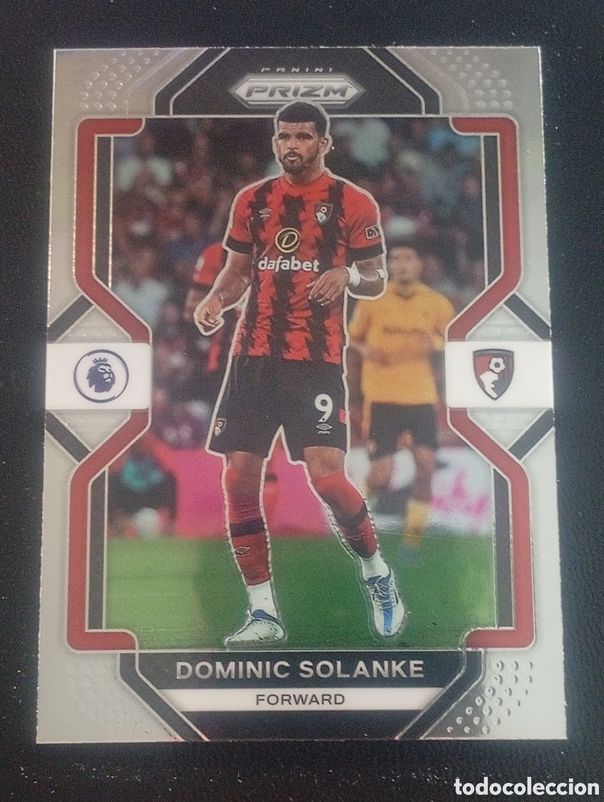 Cromos de f&uacute;tbol: 223 SOLANKE BOURNEMOUTH PREMIER LEAGUE PANINI PRIZM 2022 2023 22 23 TOPPS CHROME MATCH ATTAX FINEST