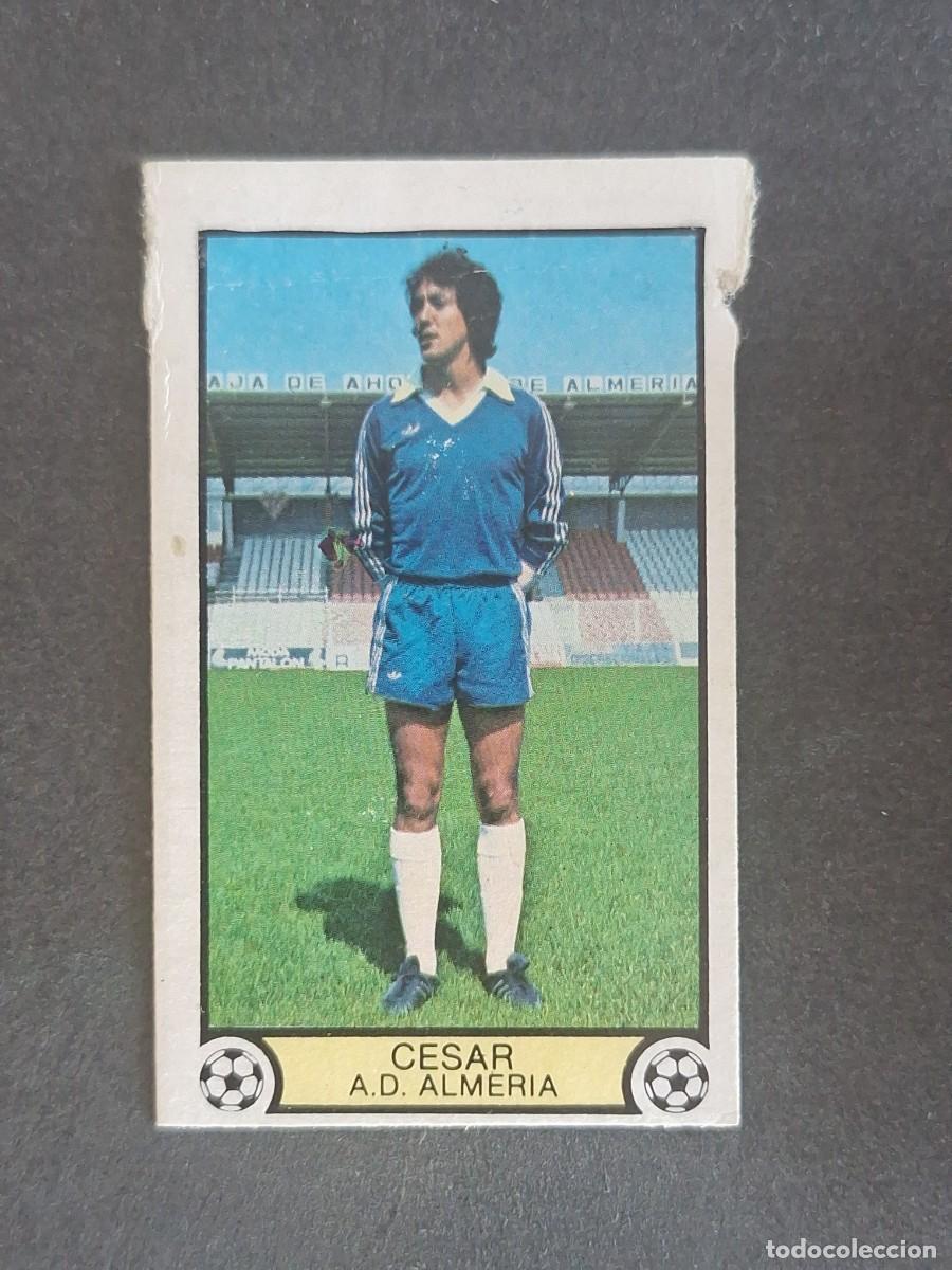 Cromos de f&uacute;tbol: L3 CESAR U. D. ALMERIA LIGA ESTE 1979 1980 79 80 DESPEGADO RECUPERADO