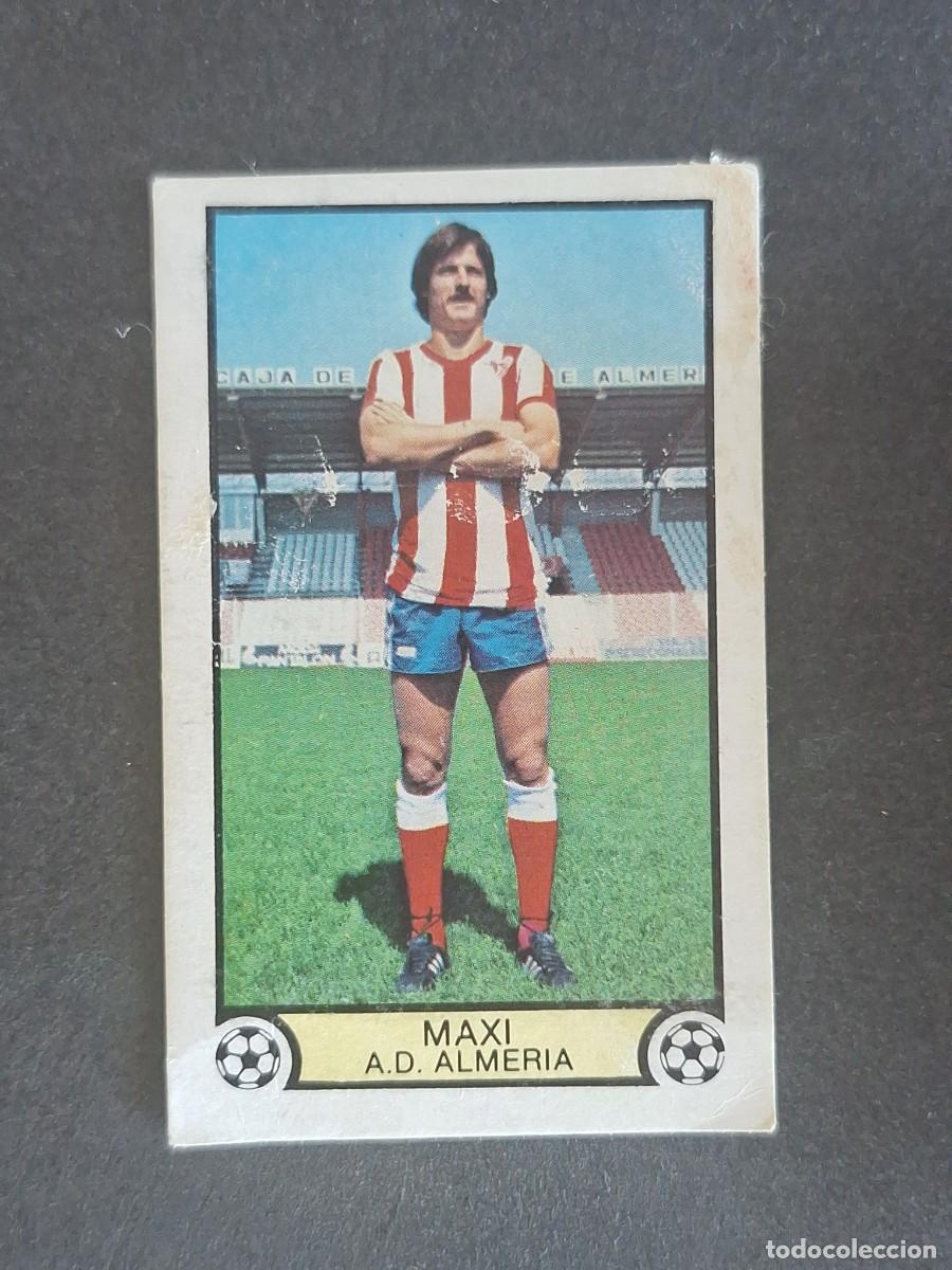 Cromos de f&uacute;tbol: L3 MAXI U. D. ALMERIA LIGA ESTE 1979 1980 79 80 DESPEGADO RECUPERADO