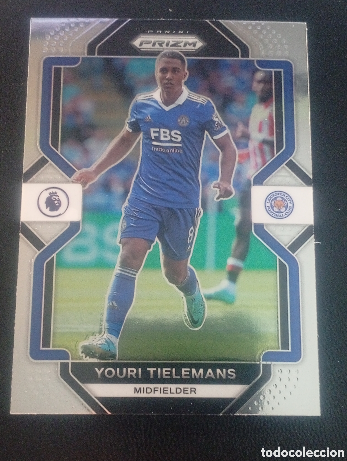 Cromos de f&uacute;tbol: 100 TIELEMANS LEICESTER PREMIER LEAGUE PANINI PRIZM 2022 2023 22 23 TOPPS CHROME MATCH ATTAX FINEST