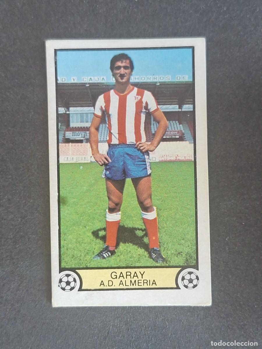 Cromos de f&uacute;tbol: L3 GARAY U. D. ALMERIA LIGA ESTE 1979 1980 79 80 DESPEGADO RECUPERADO