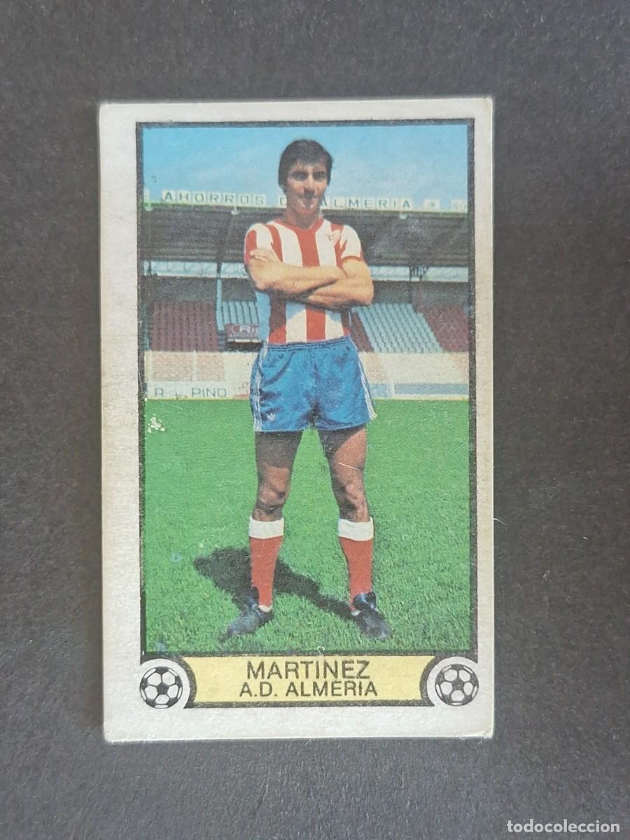 Cromos de f&uacute;tbol: L3 MARTINEZ U. D. ALMERIA LIGA ESTE 1979 1980 79 80 DESPEGADO RECUPERADO