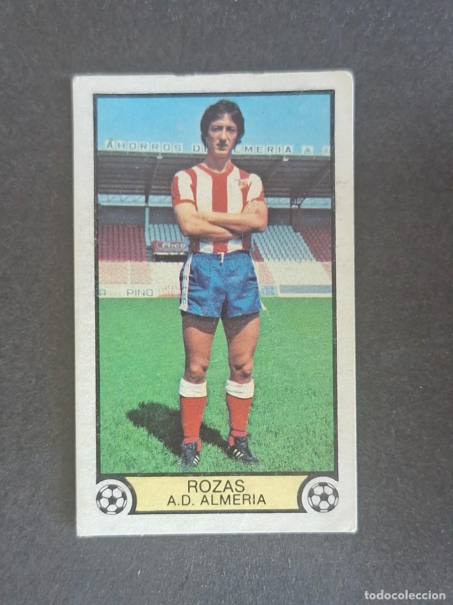 Cromos de f&uacute;tbol: L3 ROZAS U. D. ALMERIA LIGA ESTE 1979 1980 79 80 DESPEGADO RECUPERADO