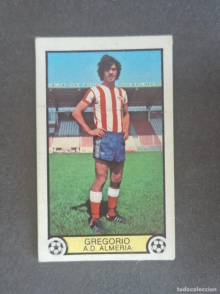 Cromos de f&uacute;tbol: L3 GREGORIO U. D. ALMERIA LIGA ESTE 1979 1980 79 80 DESPEGADO RECUPERADO