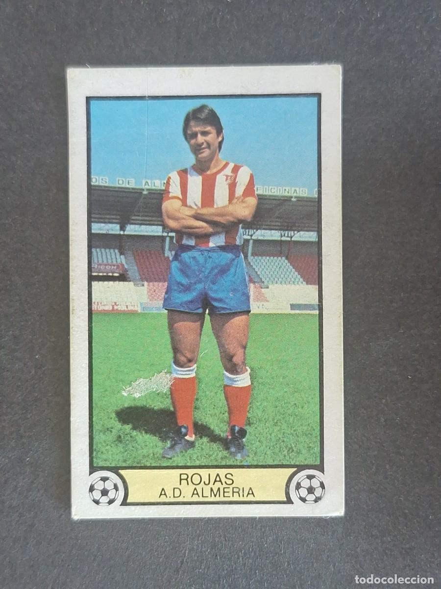 Cromos de f&uacute;tbol: L3 ROJAS U. D. ALMERIA LIGA ESTE 1979 1980 79 80 DESPEGADO RECUPERADO