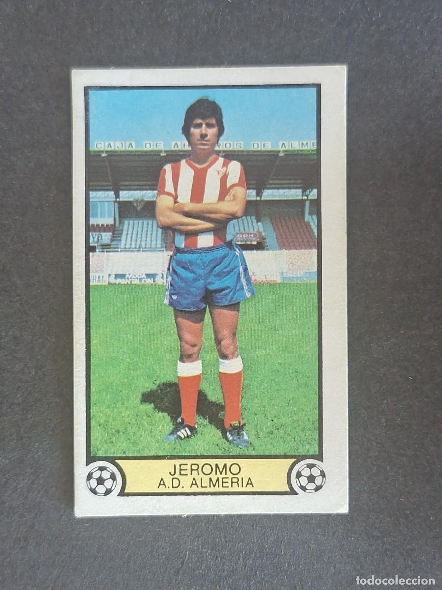 Cromos de f&uacute;tbol: L3 JEROMO U. D. ALMERIA LIGA ESTE 1979 1980 79 80 DESPEGADO RECUPERADO