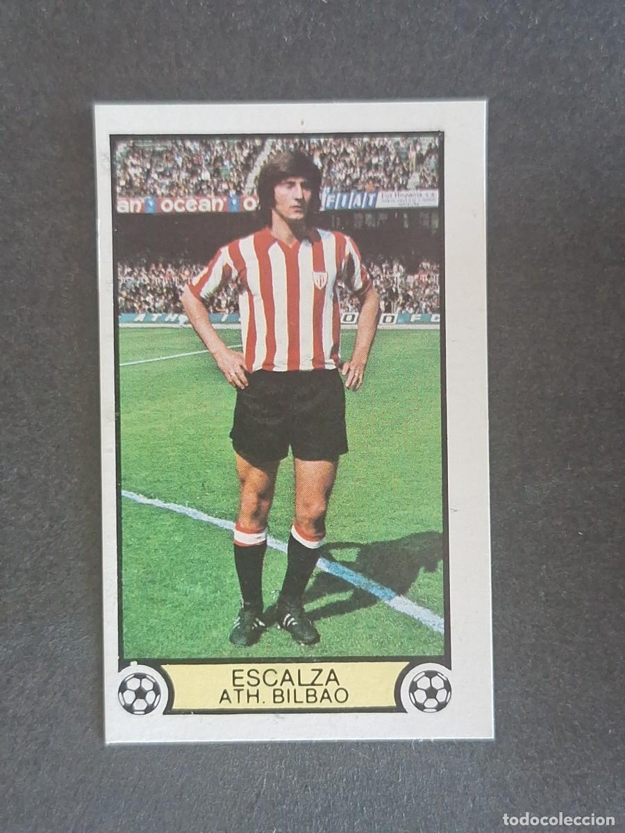 Cromos de f&uacute;tbol: L3 ESCALZA ATHLETIC CLUB DE BILBAO LIGA ESTE 1979 1980 79 80 DESPEGADO RECUPERADO