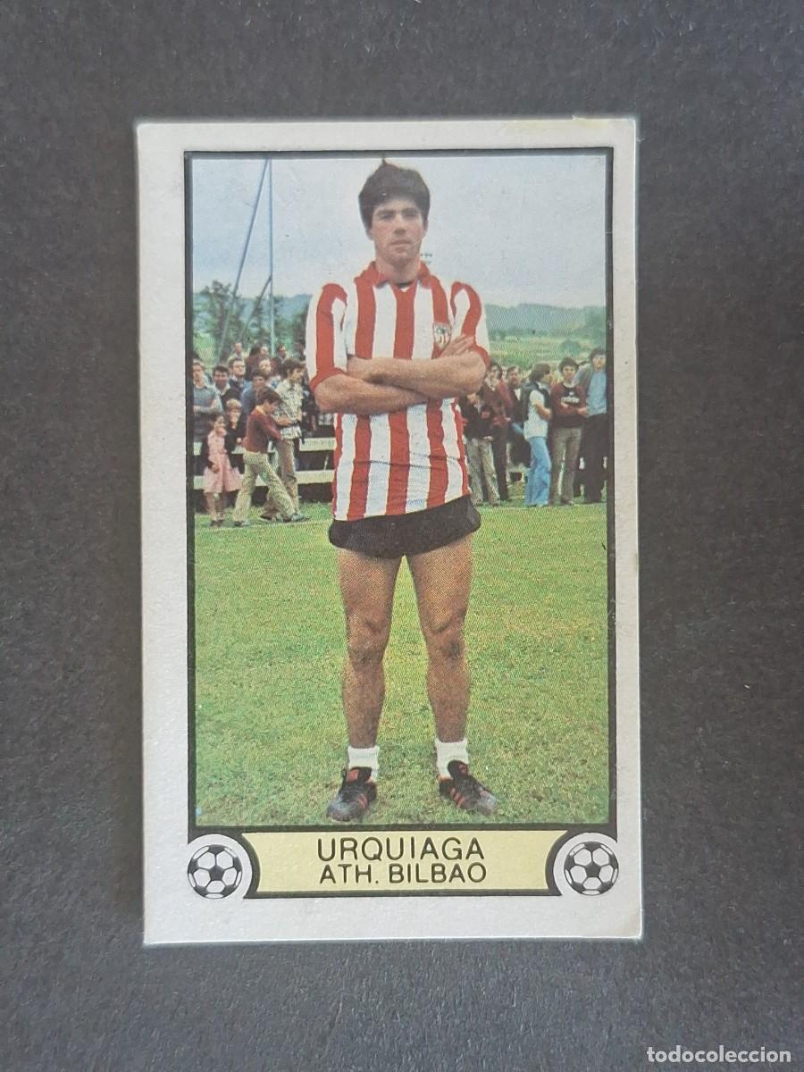 Cromos de f&uacute;tbol: L3 URQUIAGA ATHLETIC CLUB DE BILBAO LIGA ESTE 1979 1980 79 80 DESPEGADO RECUPERADO