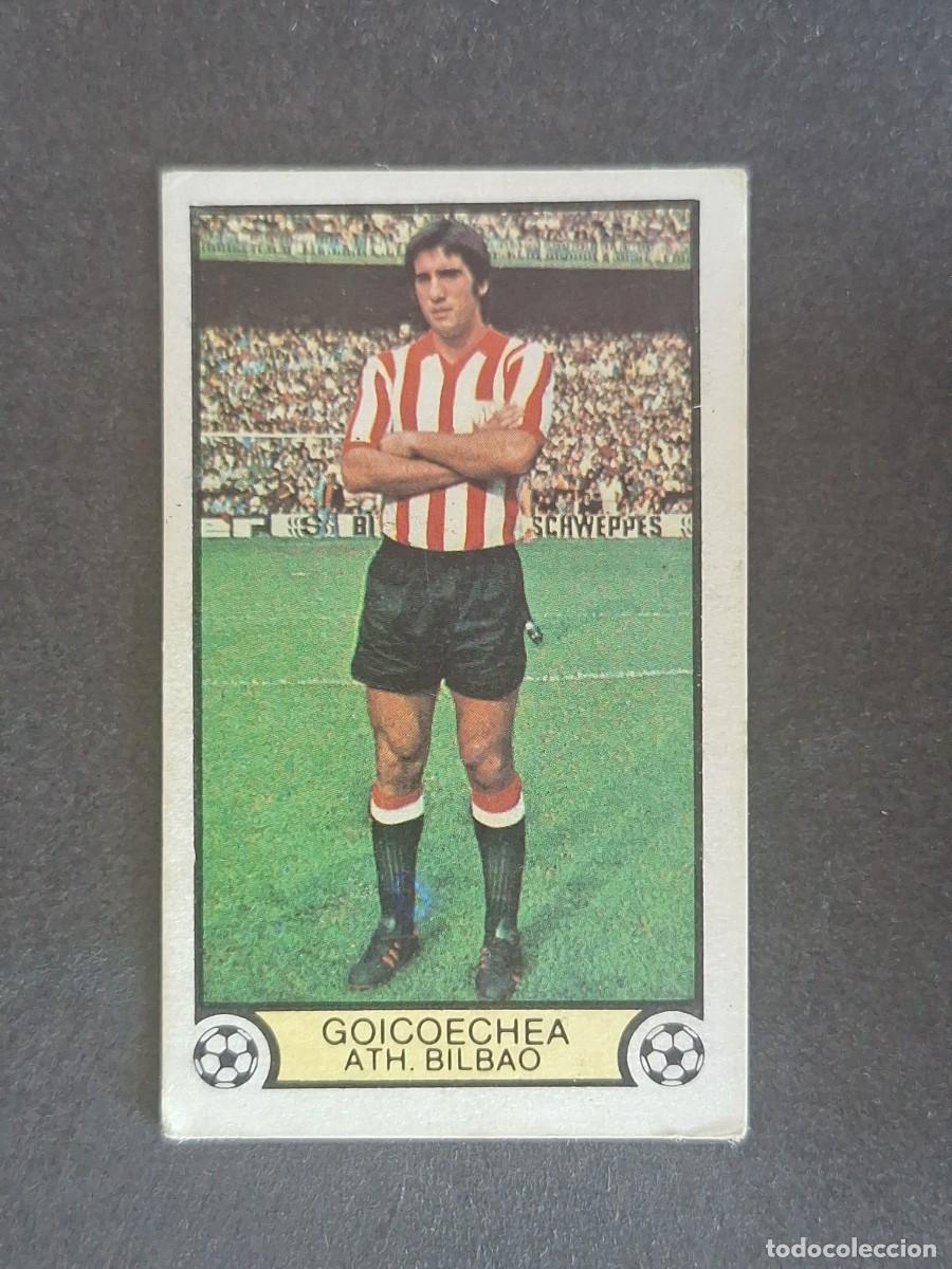 Cromos de f&uacute;tbol: L3 GOICOECHEA ATHLETIC CLUB DE BILBAO LIGA ESTE 1979 1980 79 80 DESPEGADO RECUPERADO