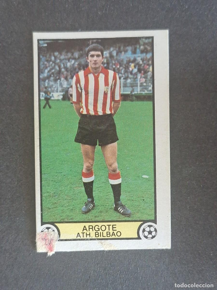 Cromos de f&uacute;tbol: L3 ARGOTE ATHLETIC CLUB DE BILBAO LIGA ESTE 1979 1980 79 80 DESPEGADO RECUPERADO