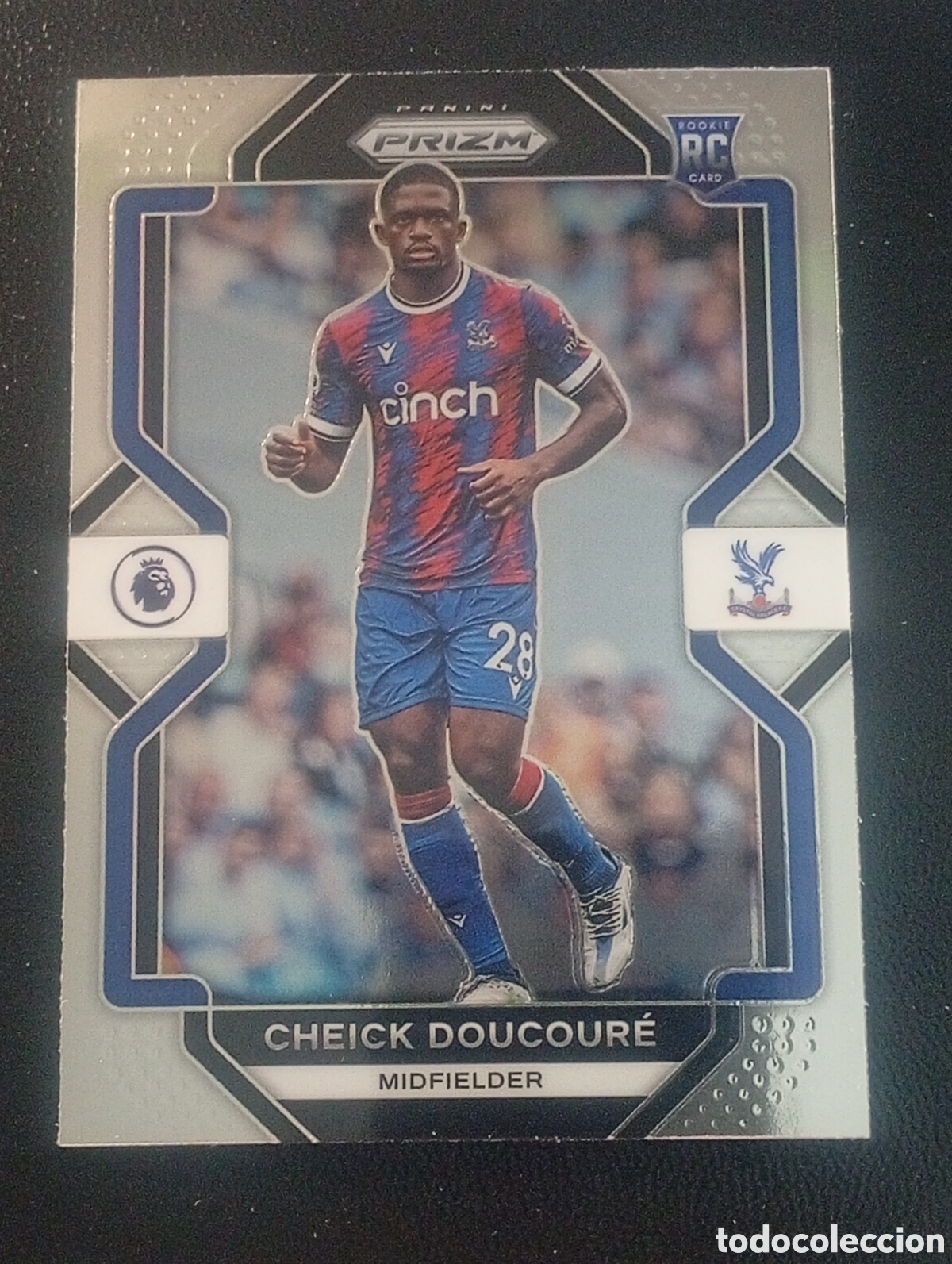 Cromos de f&uacute;tbol: 30 rookie DOUCOURE CRYSTAL PALACE EMIER LEAGUE PANINI PRIZM 2022 2023 22 23 TOPPS CHROME MATCH ATTAX