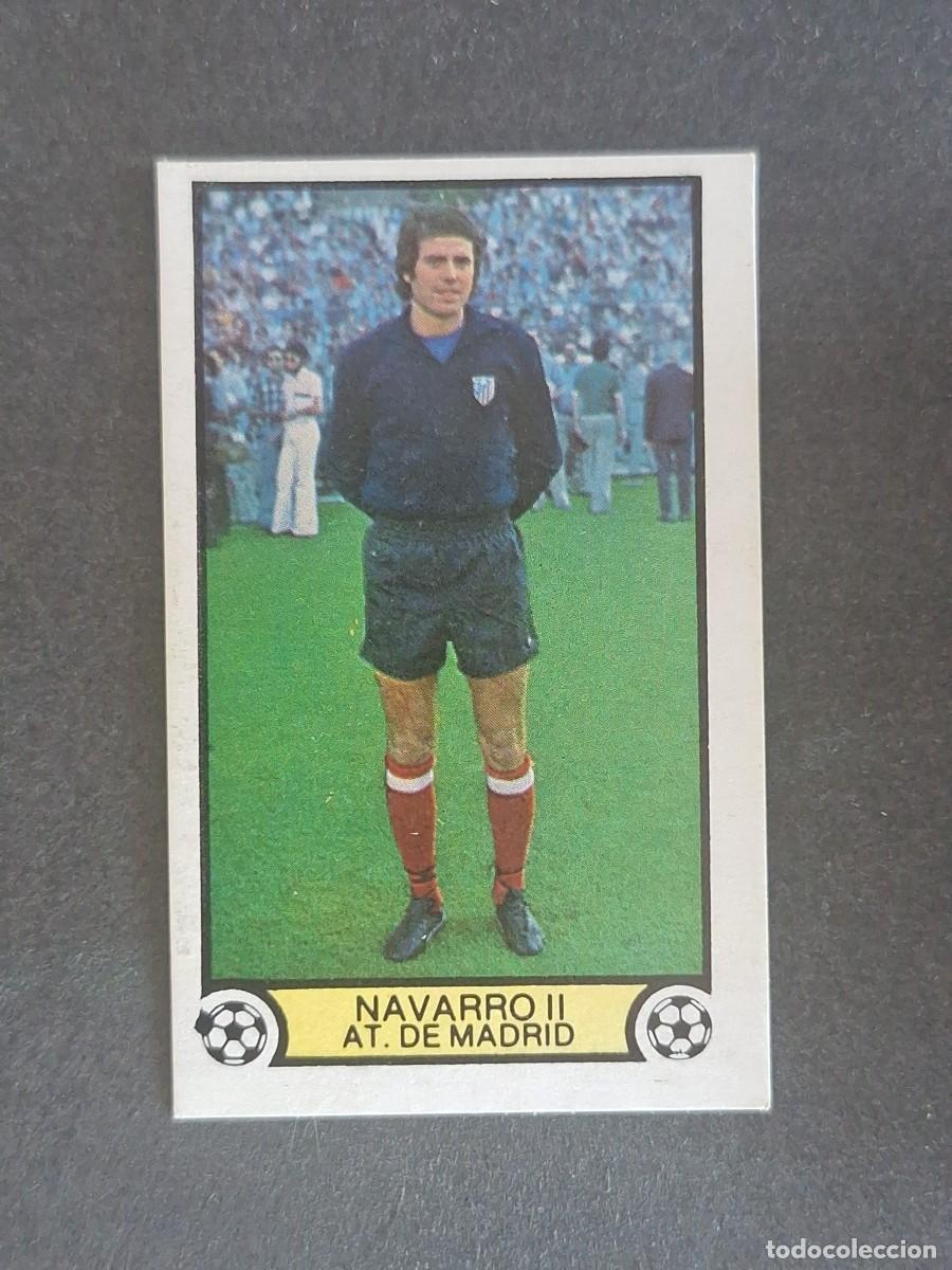 Cromos de f&uacute;tbol: L3 NAVARRO II ATLETICO DE MADRID LIGA ESTE 1979 1980 79 80 DESPEGADO RECUPERADO