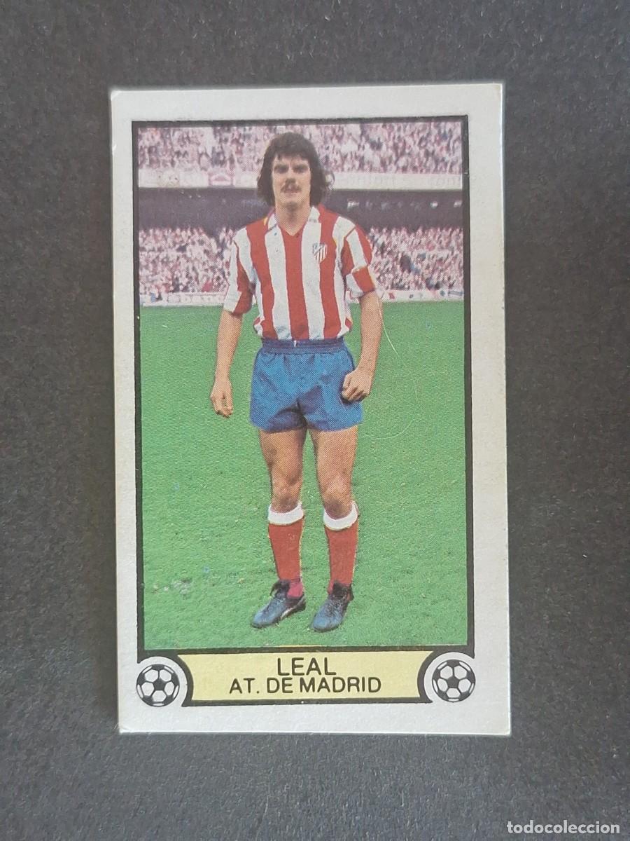 Cromos de f&uacute;tbol: L3 LEAL ATLETICO DE MADRID LIGA ESTE 1979 1980 79 80 DESPEGADO RECUPERADO