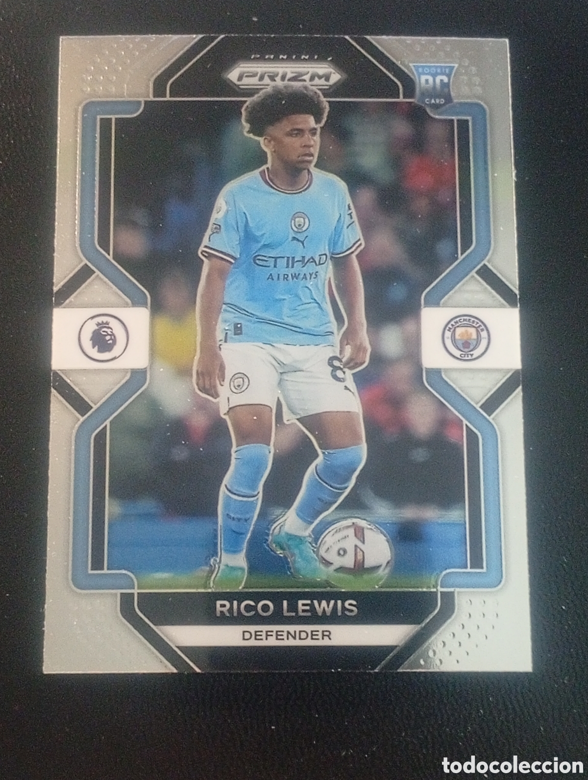 Cromos de f&uacute;tbol: 17 rookie RICO LEWIS MANCHESTER CITY PREMIER LEAGUE PANINI PRIZM 2022 2023 22 23 TOPPS CHROME MATCH