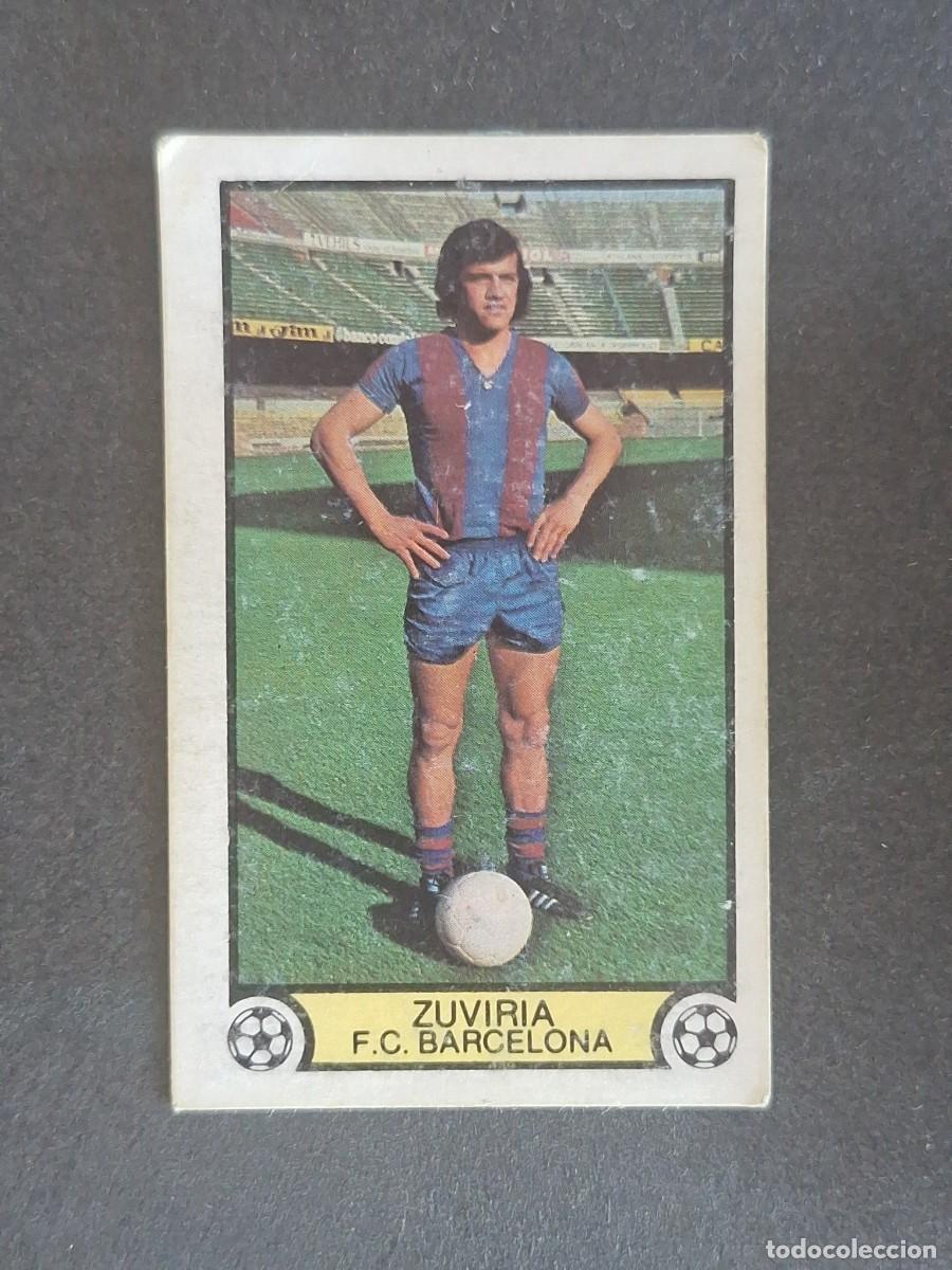 Cromos de f&uacute;tbol: L3 ZUVIRIA F. C. BARCELONA LIGA ESTE 1979 1980 79 80 DESPEGADO RECUPERADO