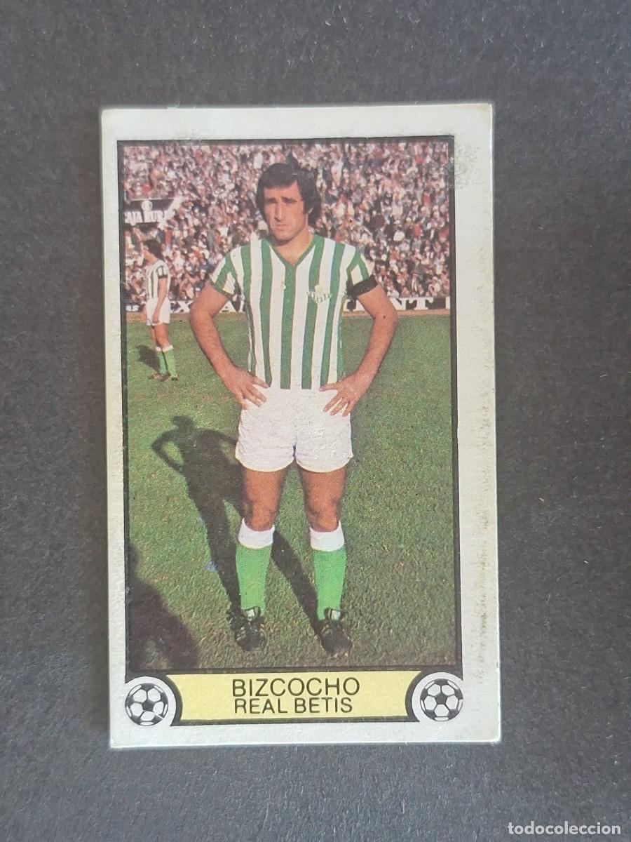 Cromos de f&uacute;tbol: L3 BIZCOCHO REAL BETIS BALOMPIE LIGA ESTE 1979 1980 79 80 DESPEGADO RECUPERADO