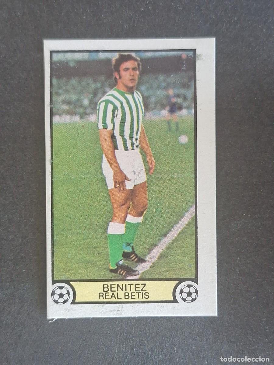 Cromos de f&uacute;tbol: L3 BENITEZ REAL BETIS BALOMPIE LIGA ESTE 1979 1980 79 80 DESPEGADO RECUPERADO