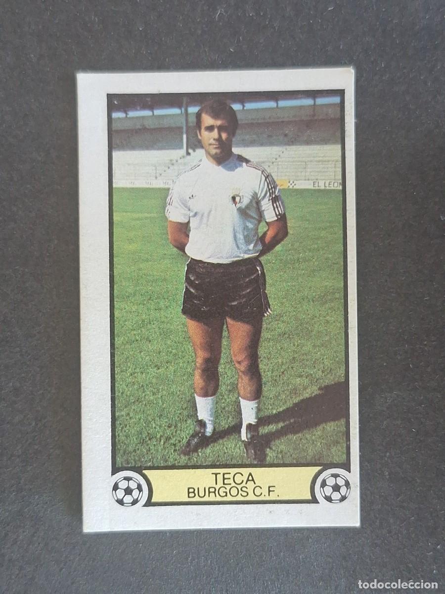 Cromos de f&uacute;tbol: L3 TECA BURGOS C. F. LIGA ESTE 1979 1980 79 80 DESPEGADO RECUPERADO