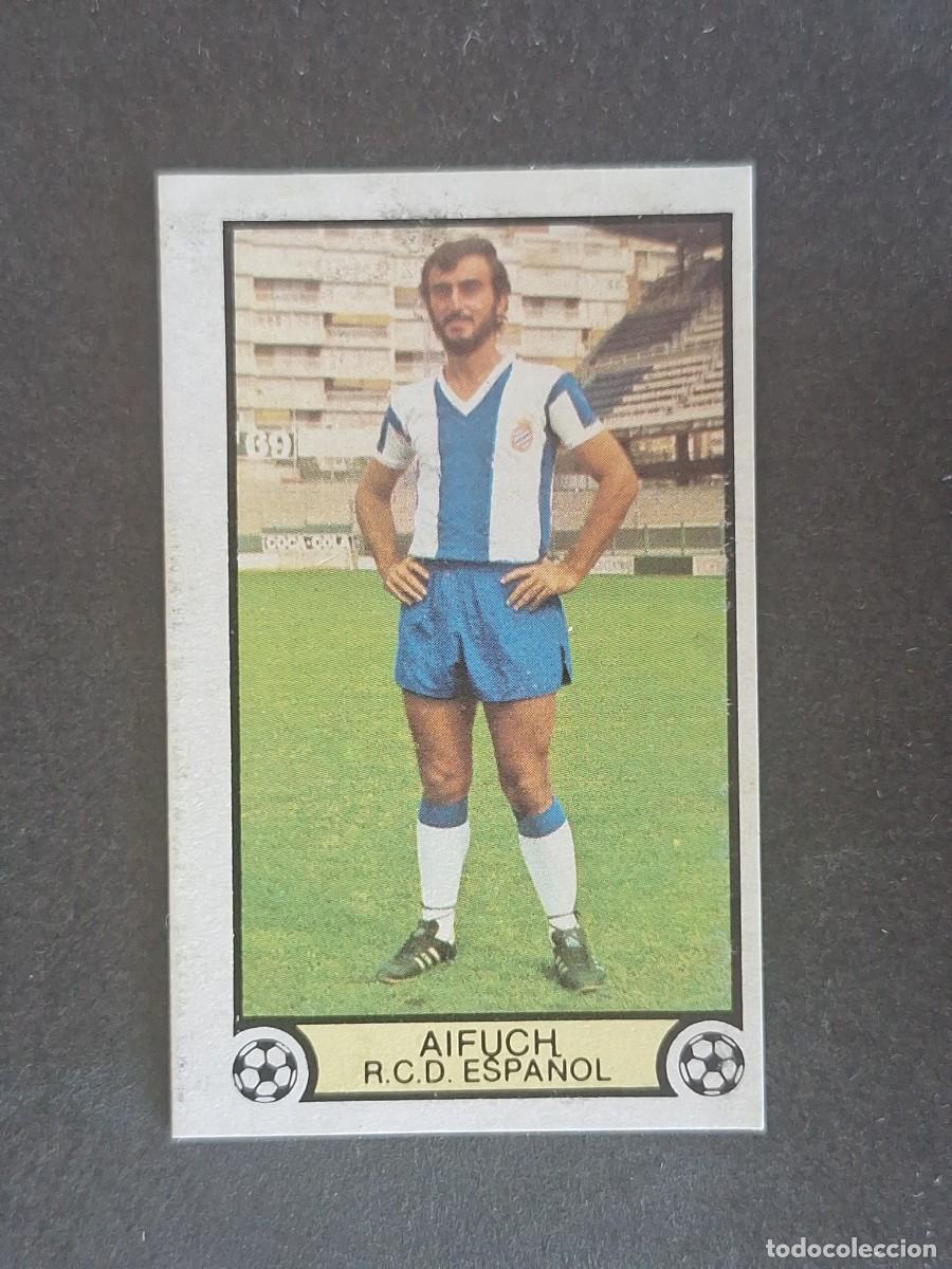 Cromos de f&uacute;tbol: L3 AIFUCH R. C. D. ESPA&Ntilde;OL LIGA ESTE 1979 1980 79 80 DESPEGADO RECUPERADO