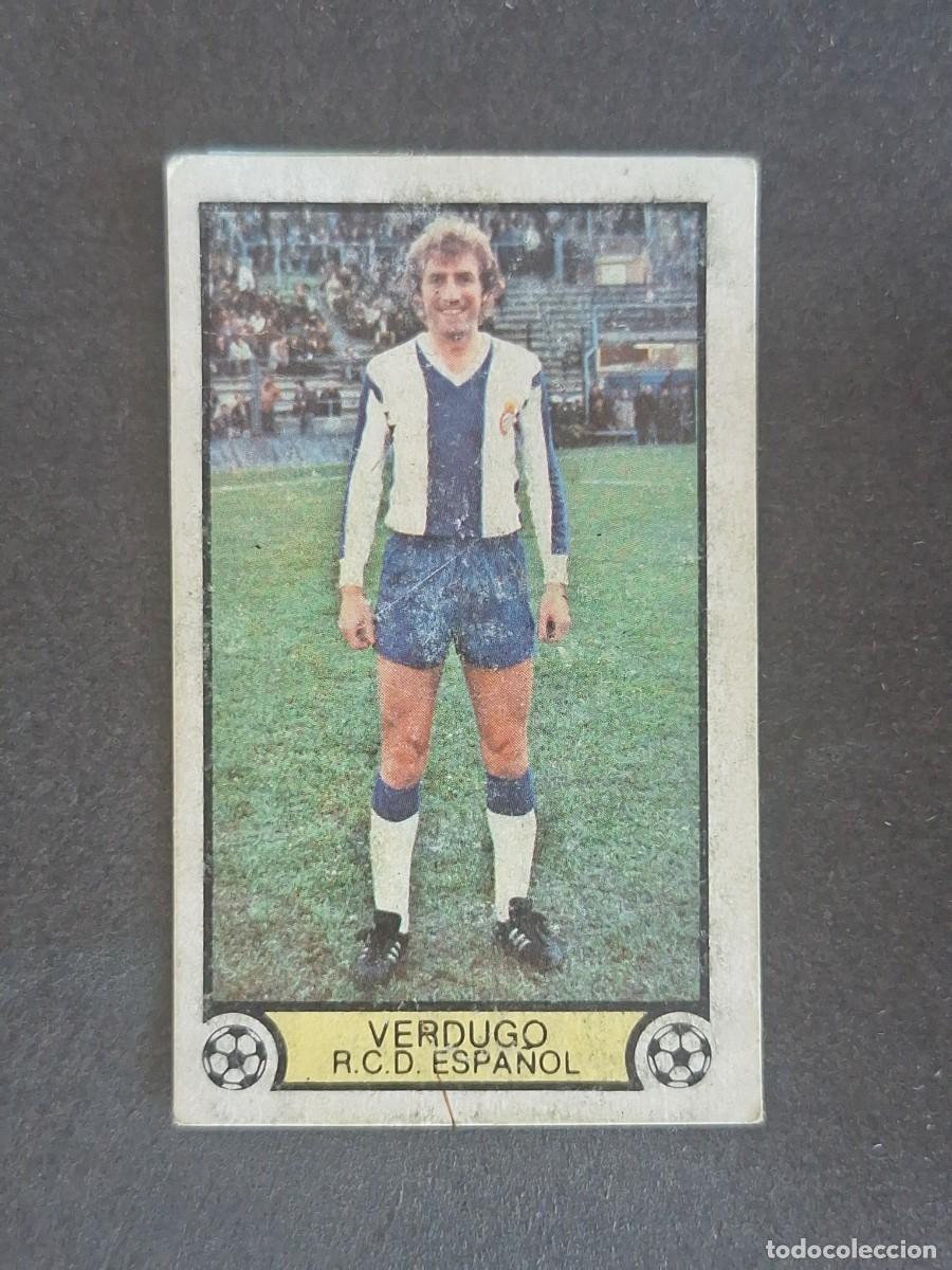 Cromos de f&uacute;tbol: L3 VERDUGO R. C. D. ESPA&Ntilde;OL LIGA ESTE 1979 1980 79 80 DESPEGADO RECUPERADO