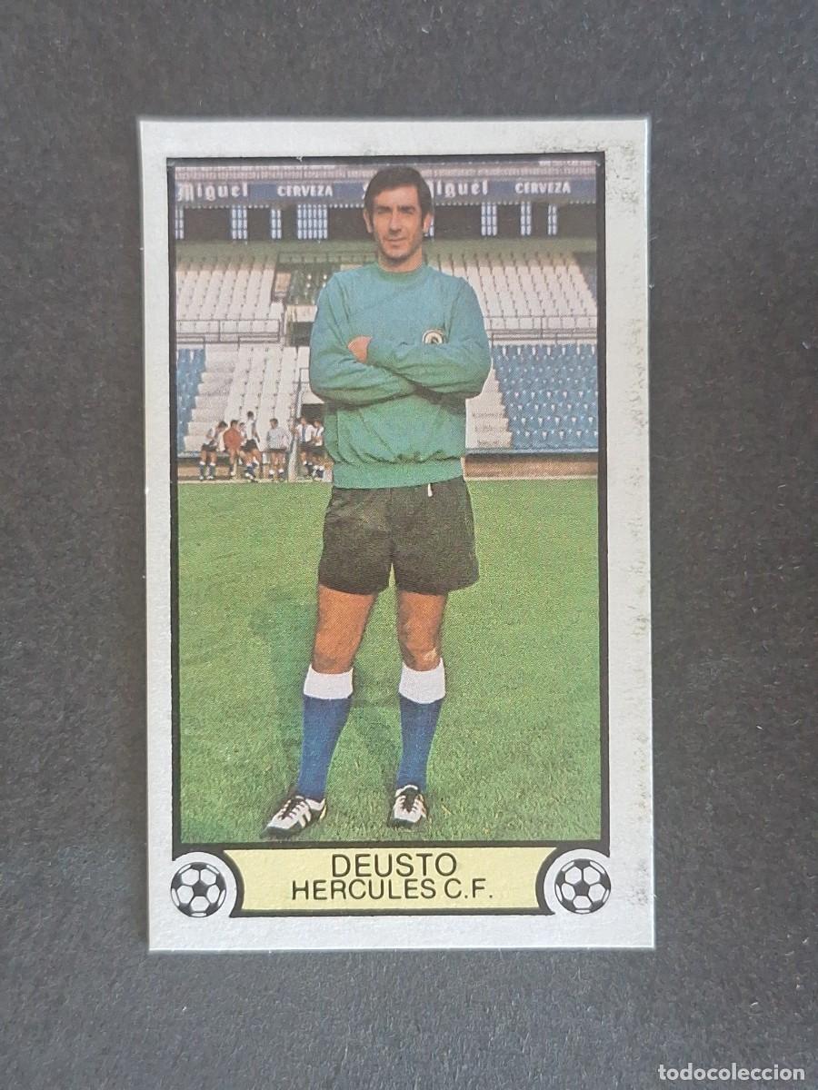 Cromos de f&uacute;tbol: L3 DEUSTO HERCULES C. F. LIGA ESTE 1979 1980 79 80 DESPEGADO RECUPERADO