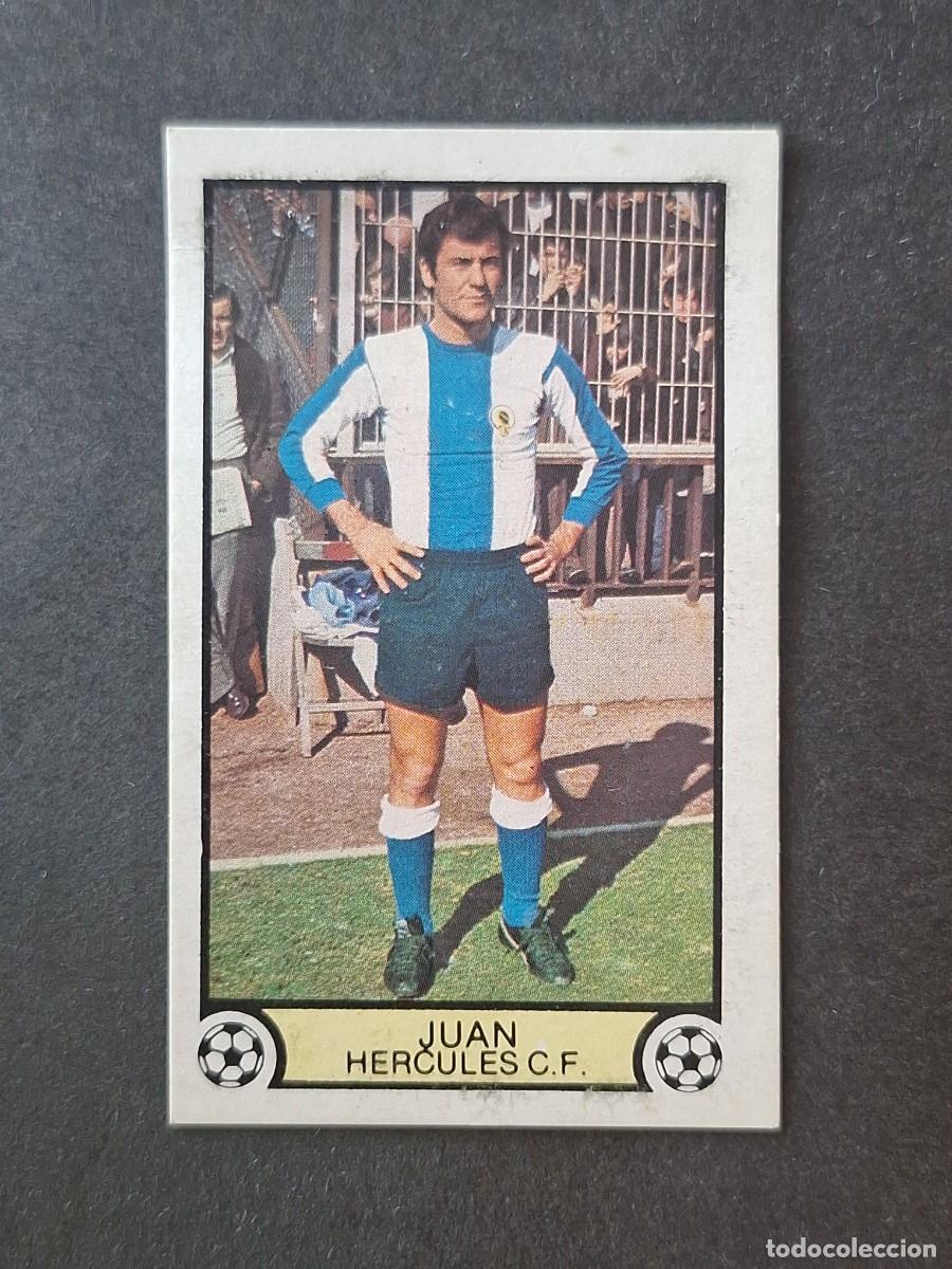 Cromos de f&uacute;tbol: L3 JUAN HERCULES C. F. LIGA ESTE 1979 1980 79 80 DESPEGADO RECUPERADO