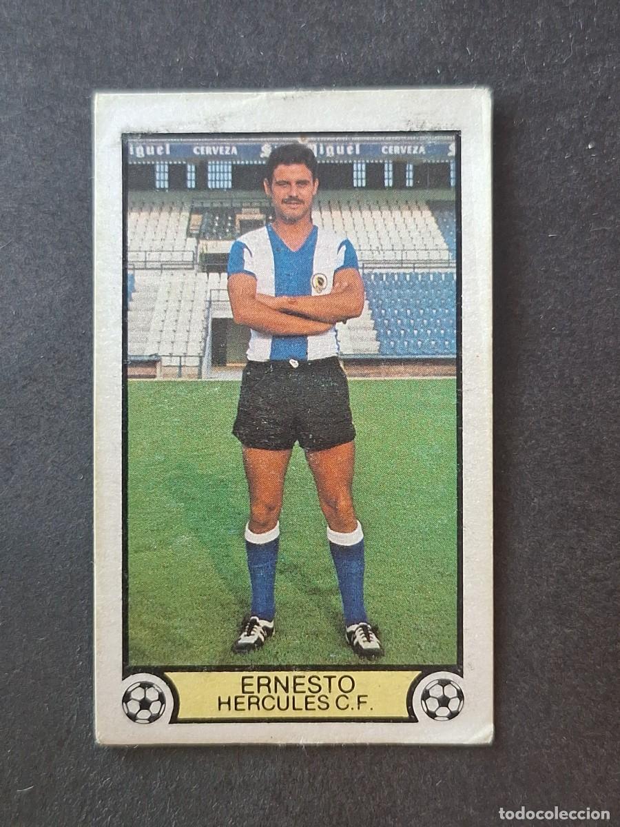 Cromos de f&uacute;tbol: L3 ERNESTO HERCULES C. F. LIGA ESTE 1979 1980 79 80 DESPEGADO RECUPERADO