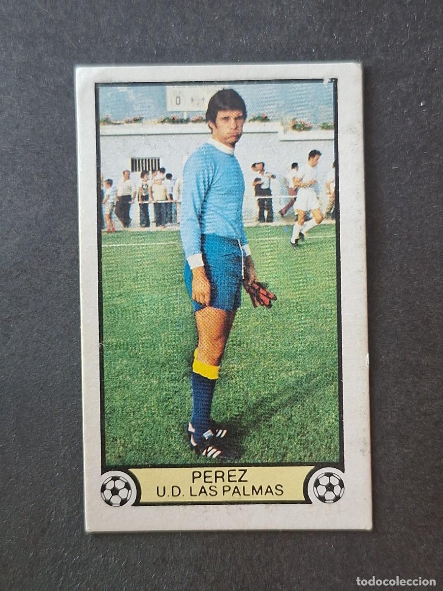 Cromos de f&uacute;tbol: L3 PEREZ U. D. LAS PALMAS LIGA ESTE 1979 1980 79 80 DESPEGADO RECUPERADO
