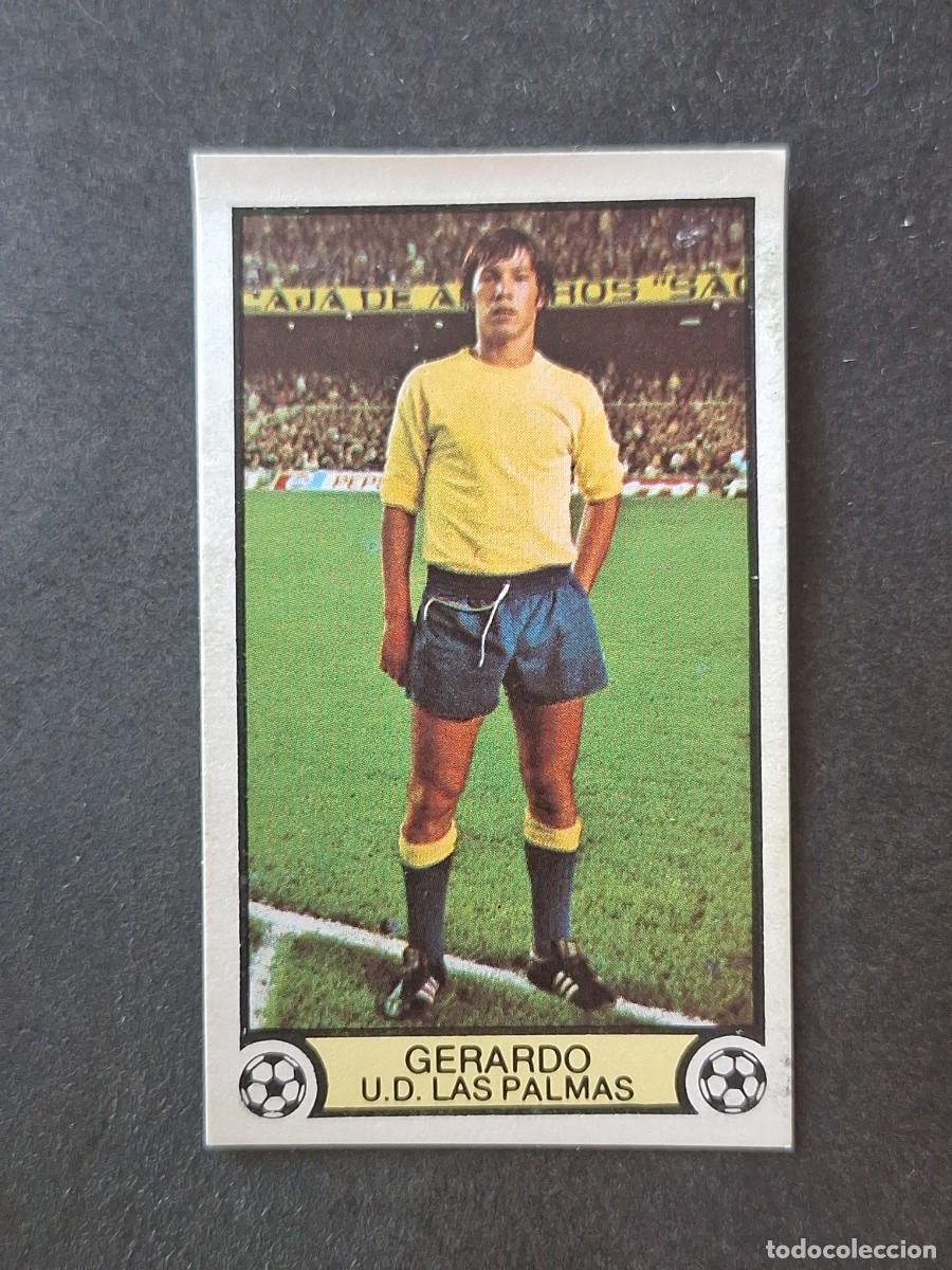 Cromos de f&uacute;tbol: L3 GERARDO U. D. LAS PALMAS LIGA ESTE 1979 1980 79 80 DESPEGADO RECUPERADO