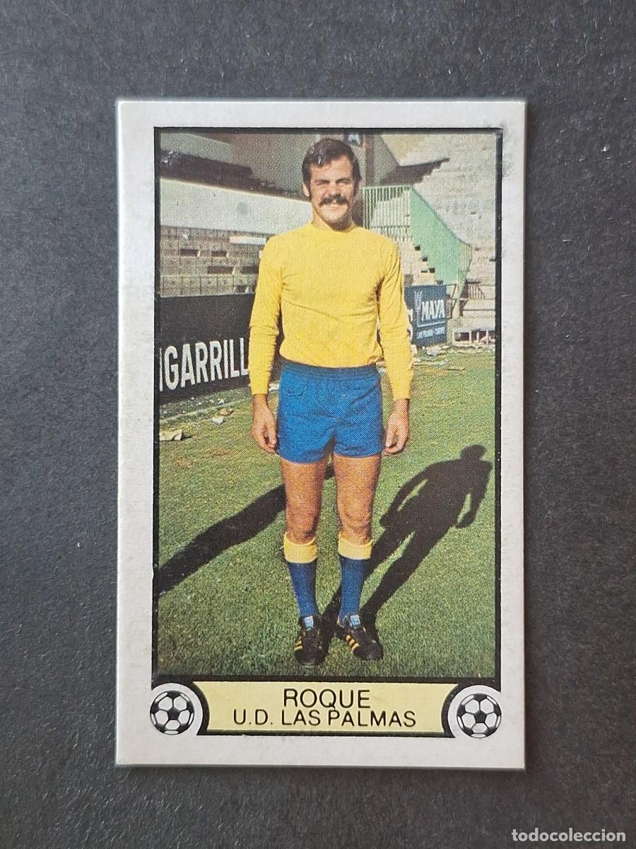 Cromos de f&uacute;tbol: L3 ROQUE U. D. LAS PALMAS LIGA ESTE 1979 1980 79 80 DESPEGADO RECUPERADO