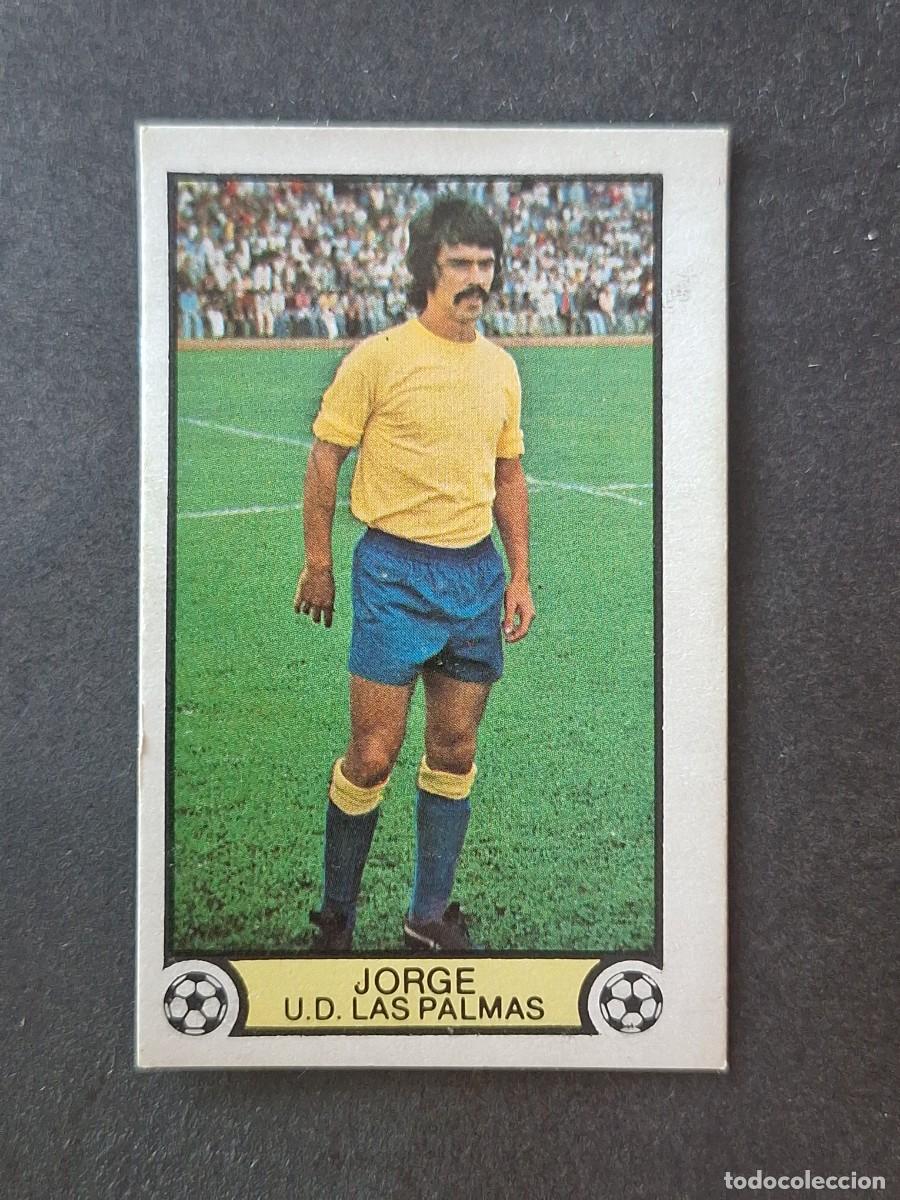 Cromos de f&uacute;tbol: L3 JORGE U. D. LAS PALMAS LIGA ESTE 1979 1980 79 80 DESPEGADO RECUPERADO