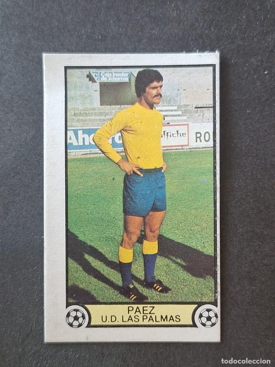 Cromos de f&uacute;tbol: L3 PAEZ U. D. LAS PALMAS LIGA ESTE 1979 1980 79 80 DESPEGADO RECUPERADO