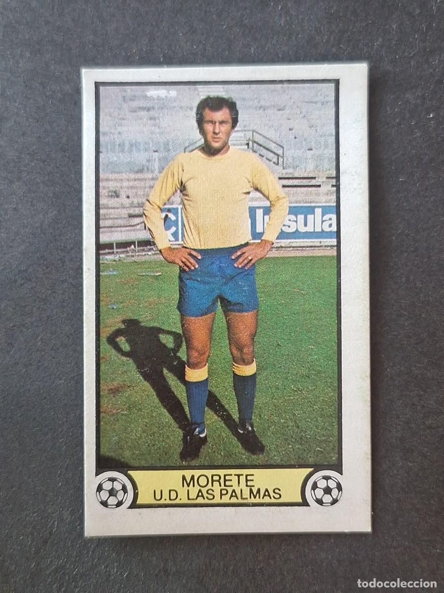 Cromos de f&uacute;tbol: L3 MORETE U. D. LAS PALMAS LIGA ESTE 1979 1980 79 80 DESPEGADO RECUPERADO