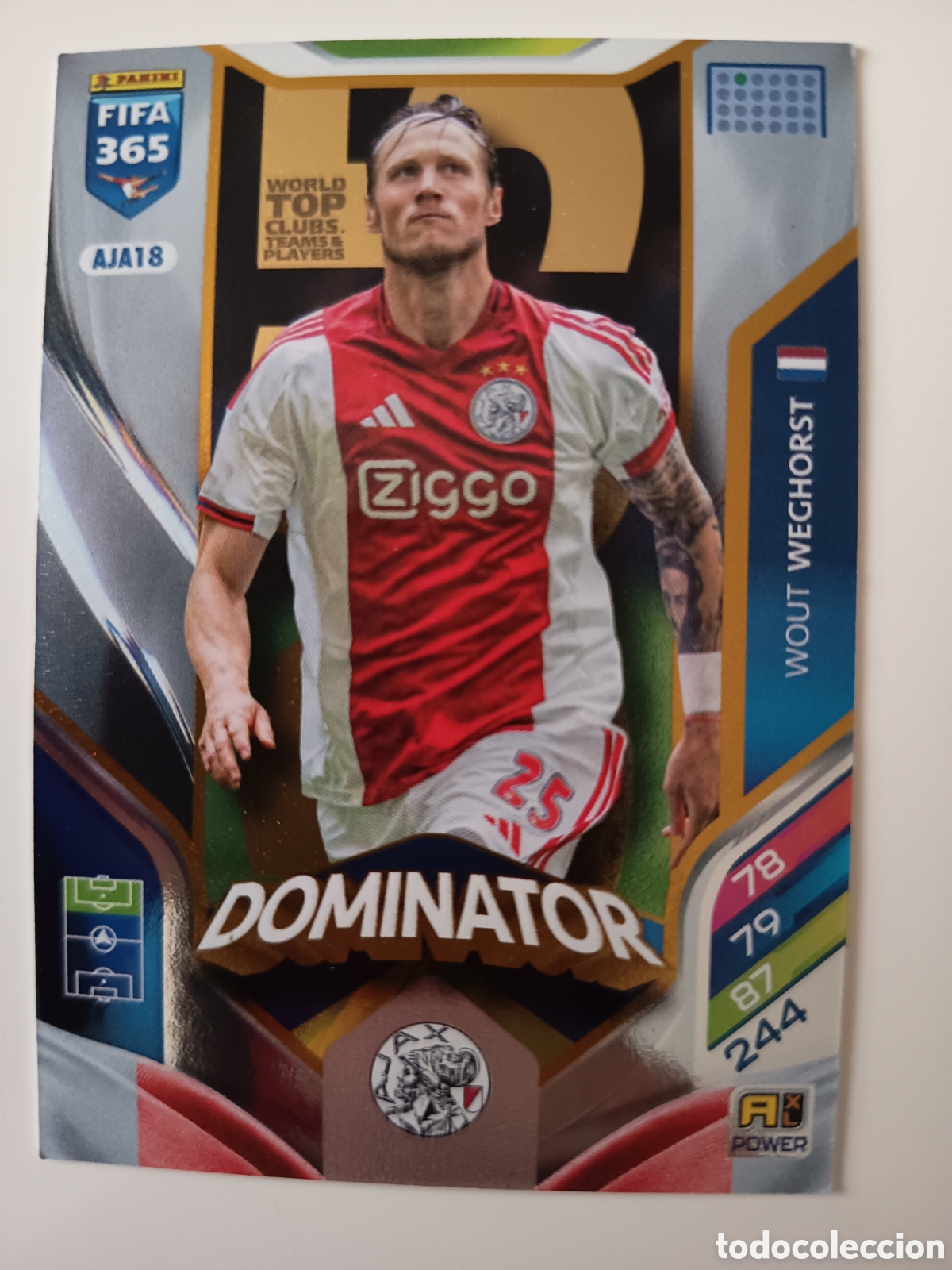 Cromos de f&uacute;tbol: AJA18 Wout Weghorst adrenalyn FIFA 365 2025-2026