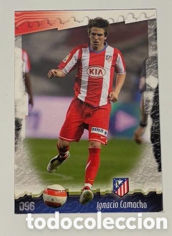 Cromos de f&uacute;tbol: 096 IGNACIO CAMACHO ATLETICO DE MADRID Mundicromo Las Fichas de la Liga 2008-2009