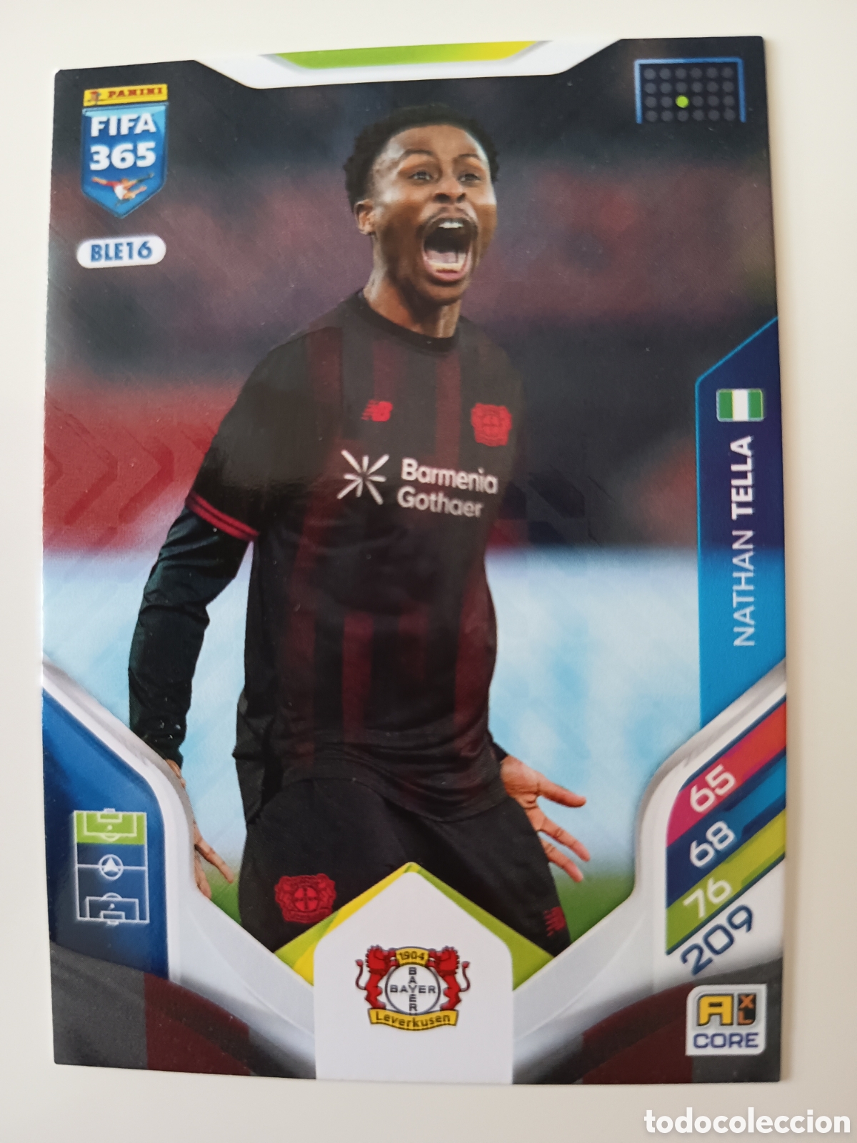Cromos de f&uacute;tbol: BLE16 Nathan Tella adrenalyn FIFA 365 2025-2026