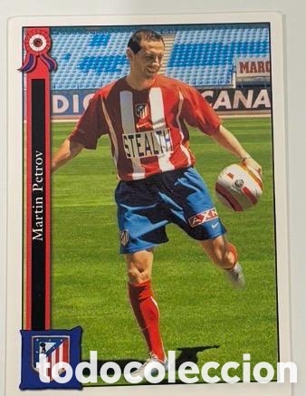 Cromos de f&uacute;tbol: MARTIN PETROV ATLETICO MADRID Fichas de la Liga 2005-2006 Mundicromo