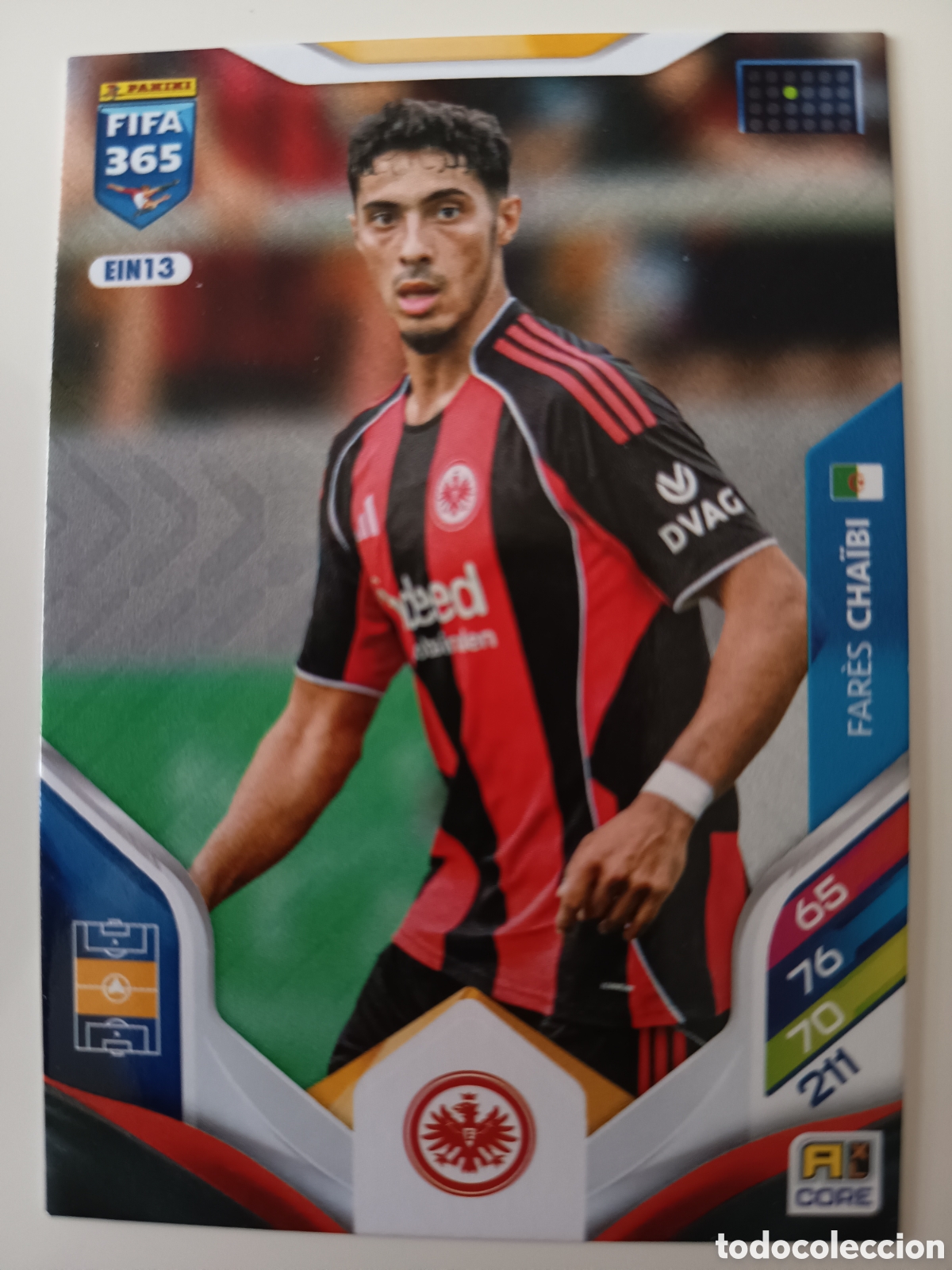 Cromos de f&uacute;tbol: EIN13 Fares Chaibi adrenalyn FIFA 365 2025-2026