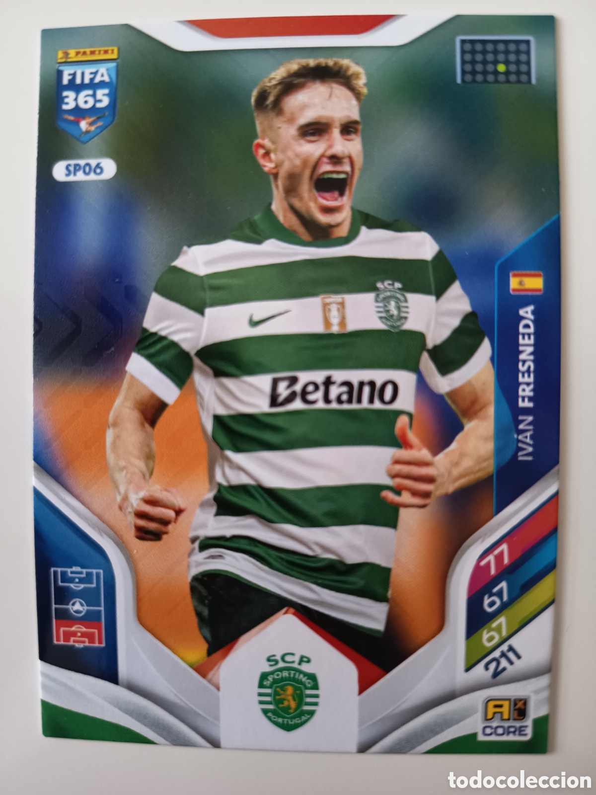 Cromos de f&uacute;tbol: SPO6 Ivan Fresneda adrenalyn FIFA 365 2025-2026