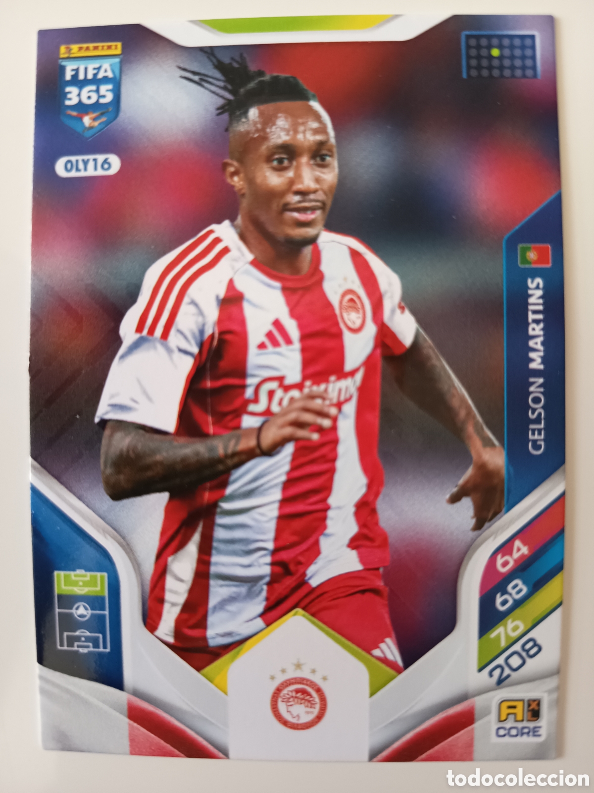Cromos de f&uacute;tbol: OLY16 Gelson Martins adrenalyn FIFA 365 2025-2026