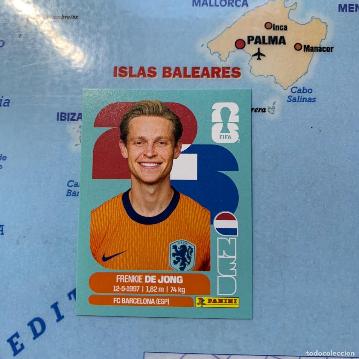Fu&szlig;ball-Sticker: Pa&iacute;ses Bajos n&uacute;mero 14 cromo panini Mundial Fifa World Cup 2026