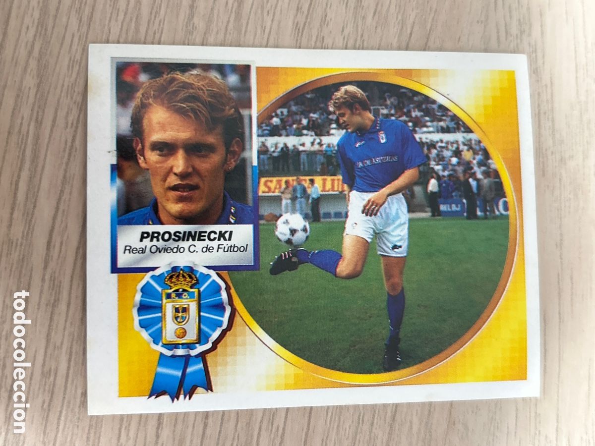 Cromos de f&uacute;tbol: PROSINECKI OVIEDO VERSION COLOCA LIGA ESTE 1994 1995 94 95 NUNCA PEGADO SIN PEGAR