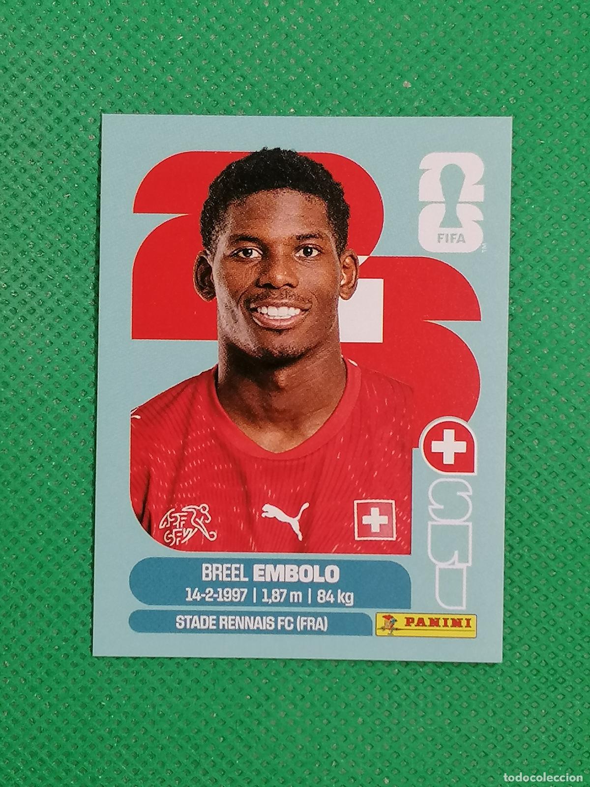Fu&szlig;ball-Sticker: SUI 17 SUI17 BREEL EMBOLO SUIZA ⚽ PANINI FIFA MUNDIAL WORLD CUP 26 2026 STICKER ⚽