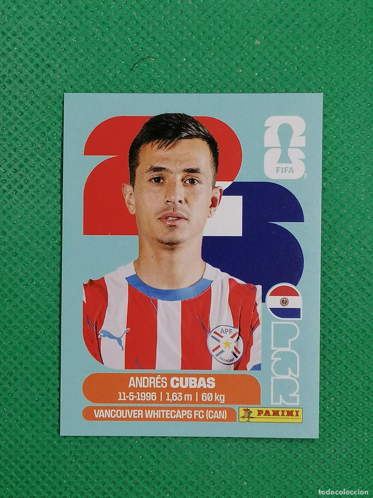 Fu&szlig;ball-Sticker: PAR 12 PAR12 ANDRES CUBAS PARAGUAY ⚽ PANINI FIFA MUNDIAL WORLD CUP 26 2026 STICKER ⚽