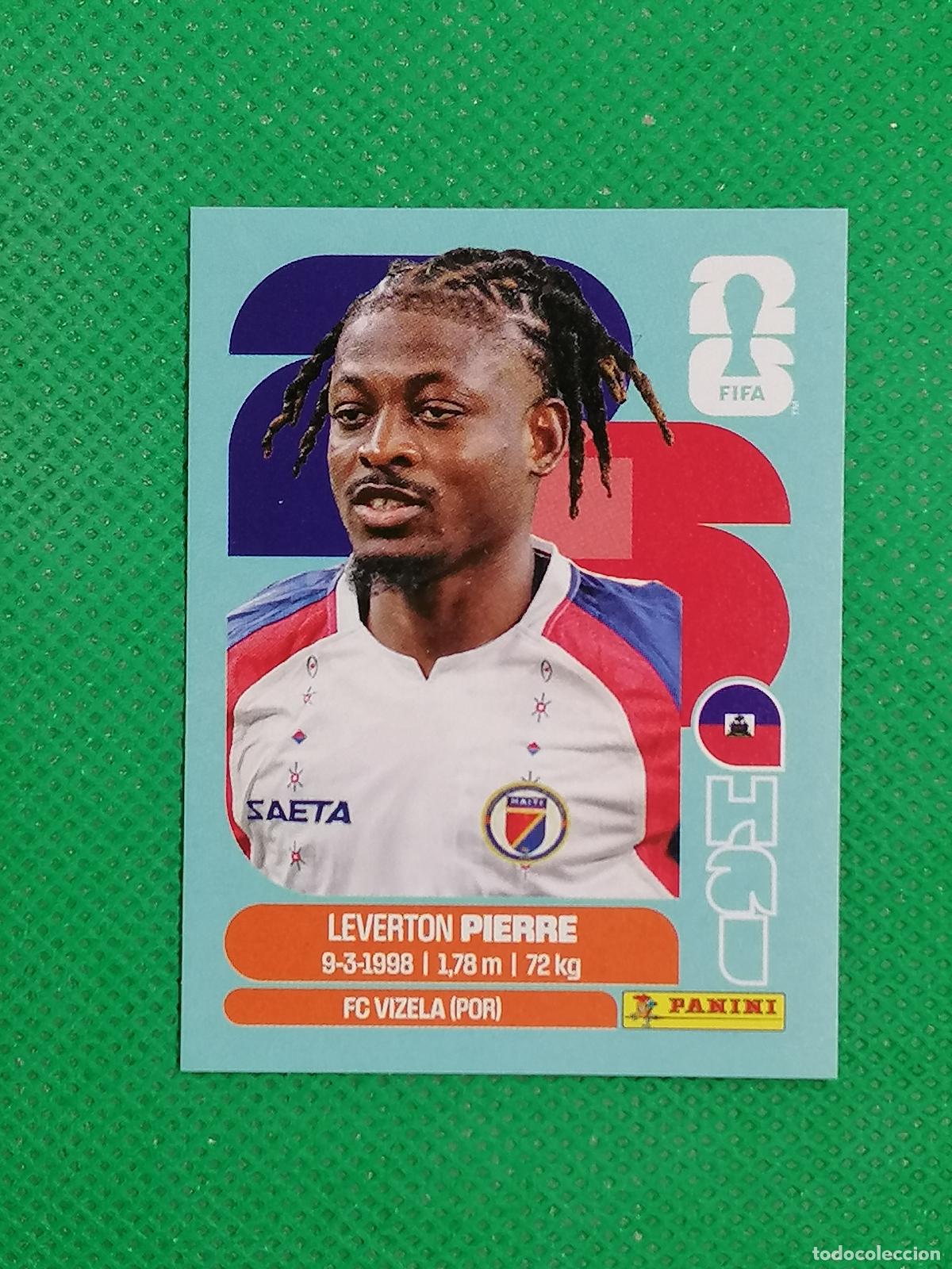 Fu&szlig;ball-Sticker: HAI 10 HAI10 LEVERTON PIERRE HAITI ⚽ PANINI FIFA MUNDIAL WORLD CUP 26 2026 STICKER ⚽