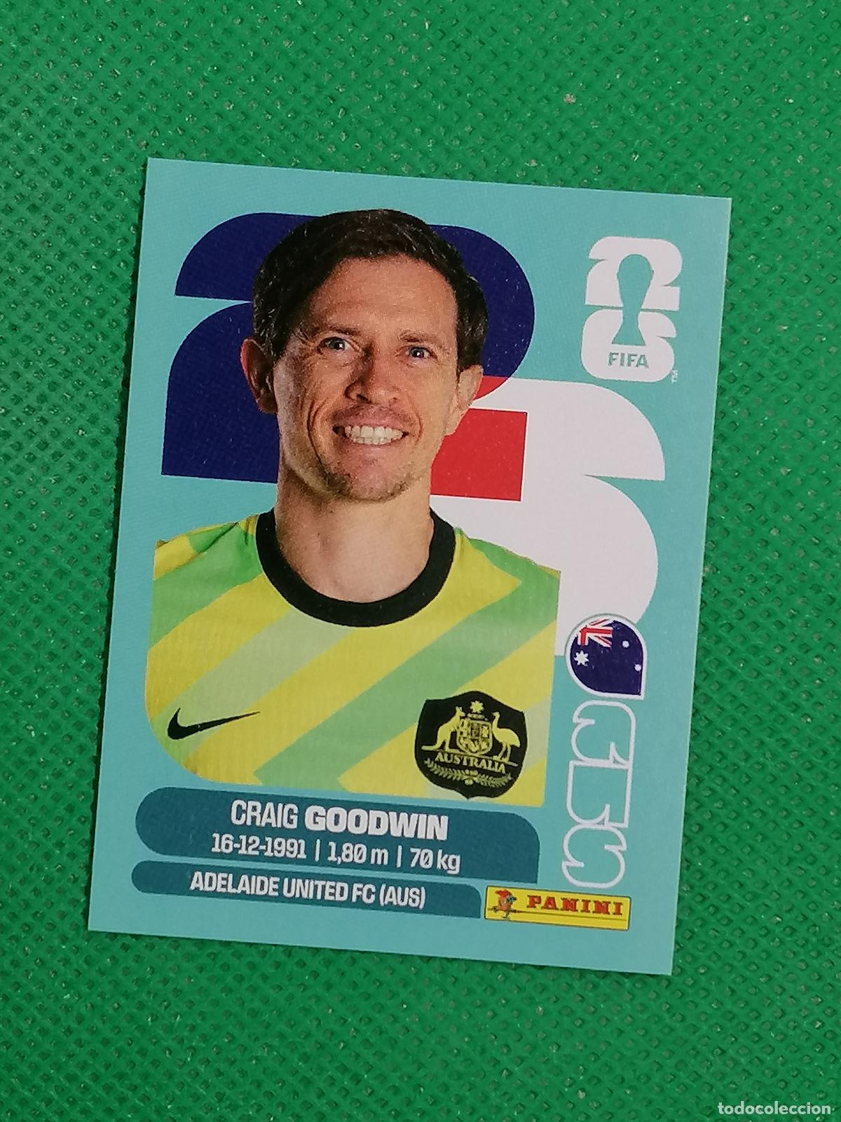 Fu&szlig;ball-Sticker: AUS 17 AUS17 CRAIG GOODWIN AUSTRALIA ⚽ PANINI FIFA MUNDIAL WORLD CUP 26 2026 STICKER ⚽