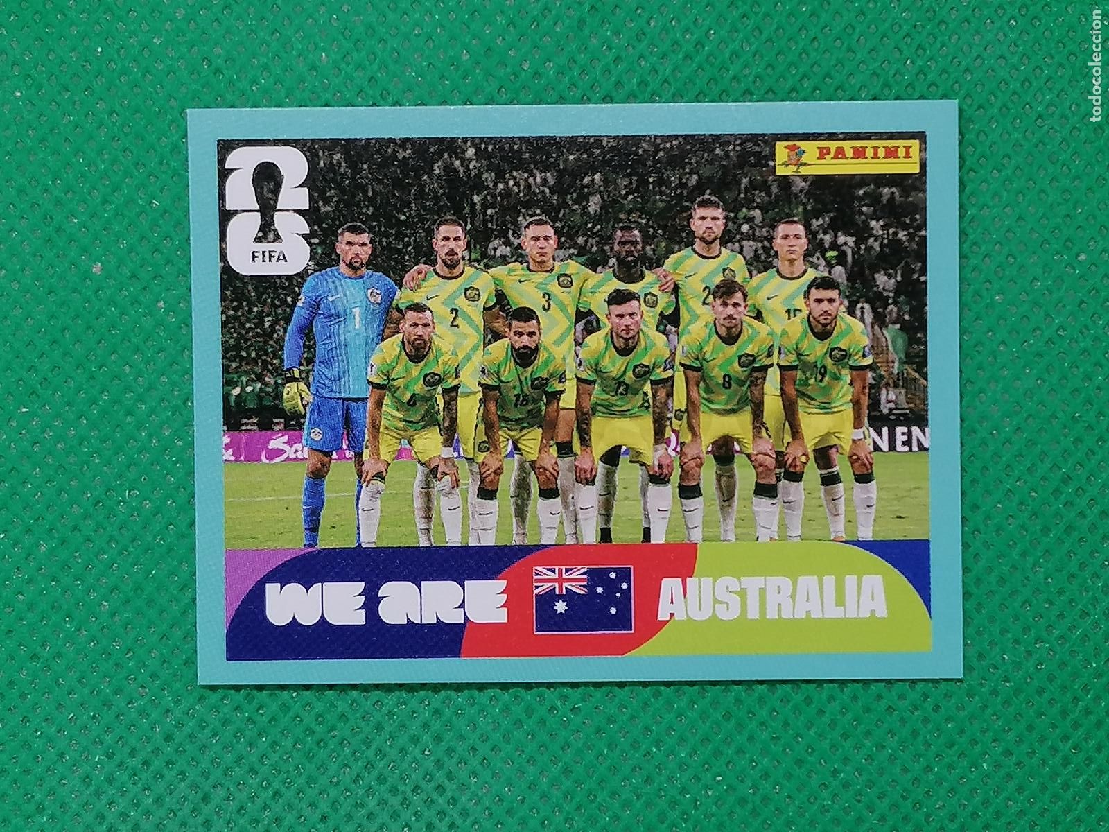Fu&szlig;ball-Sticker: AUS 13 AUS13 PLANTILLA AUSTRALIA ⚽ PANINI FIFA MUNDIAL WORLD CUP 26 2026 STICKER ⚽